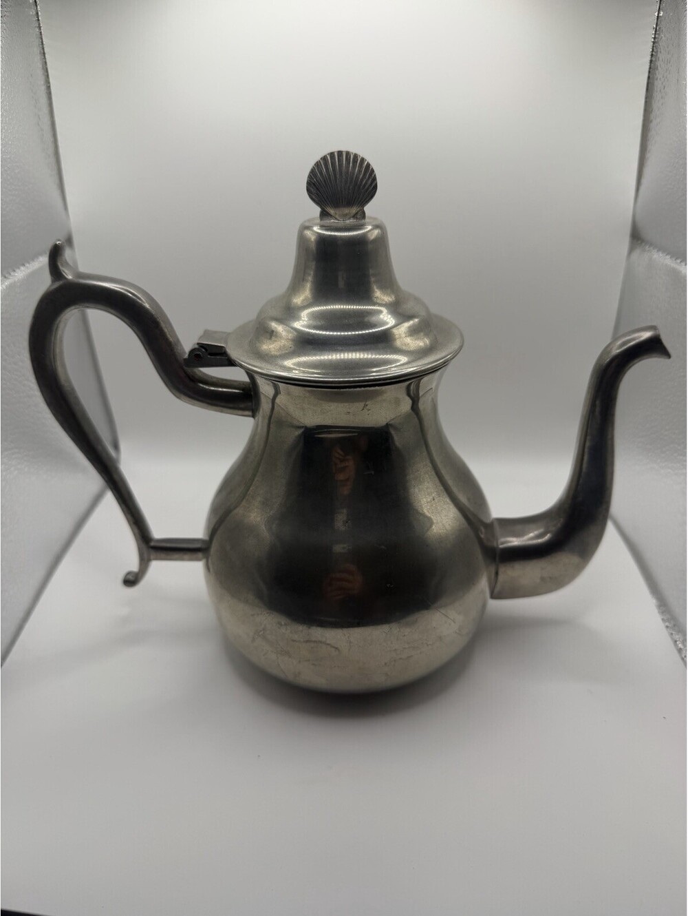 Pewter Crafters Of Cape Cod Vintage Tea Pot….